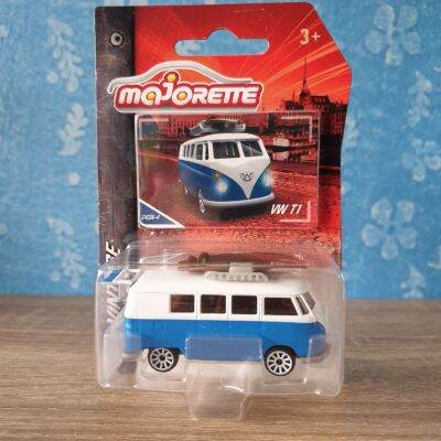 โมเดลรถเหล็ก Majorette VW T1 _ 243A-4 _ VINTAGE  #Surfboard #เซิร์ฟบอร์ด รถตู้ รถวินเทจ รถคลาสสิค