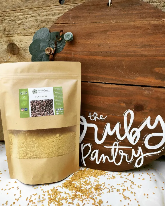 Golden Flaxseed Meal Vegan, Gluten Free, Low Carb (500g and 1kg) Lazada PH