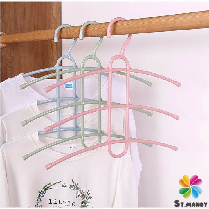 md-ไม้แขวนเสื้อ-ก้างปลา-ไม้แขวน-3-ชั้น-portable-hanger