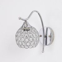 Modern Wall Lamp Crystal Indoor Wall Light Home Lighting Holder E14 Socket