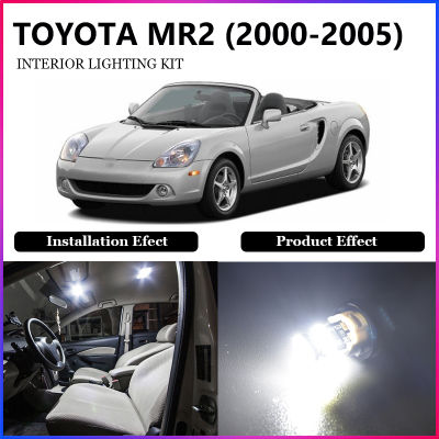 ShinMan 4x LED CAR Light Car LED Interior Car lighting Trunk For Toyota MR2 Spyder LED Interior Light kit 2000-2005 Car LED bulb