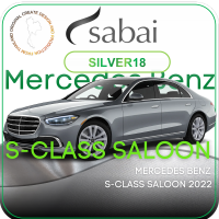 SABAI ผ้าคลุมรถยนต์ Mercedes Benz S-Class Saloon 2022 เนื้อผ้า SILVER18 ซิลเวอร์โค้ท คลุมง่าย เบา สบาย #ผ้าคลุมสบาย ผ้าคลุมรถ sabai cover ผ้าคลุมรถกะบะ ผ้าคลุมรถกร