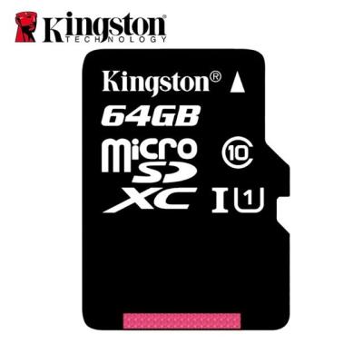 แท้ ??Kingston Micro SD Card 64GB Class 10  รับประกันศูนย์ส่งเร็วทันใจ Kerry Express