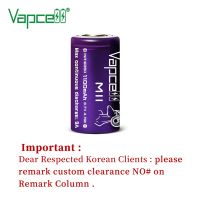 เดิม Vapcell รุ่นใหม่18350 M11 1100มิลลิแอมป์ชั่วโมง9a Mooch HKJ ทดสอบ3.7โวลต์ INR18350ลิเธียมสำหรับไฟฉาย