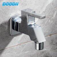 ✉☜ Tap Outdoor Garden Pond Wall Mounted Washing Machine Bibcock Zinc Water Wall outside Decorative Single Cold Faucet Torneiras