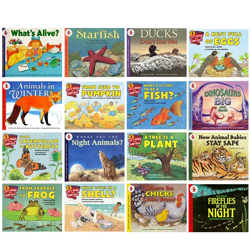 Science books for kindergarten