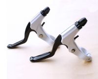 มือเบรคจักรยาน อลูมิเนียมอัลลอย มือเบรคเสือภูเขา คู่ซ้าย-ขวา Aluminum alloy mountain bike brake handlebar