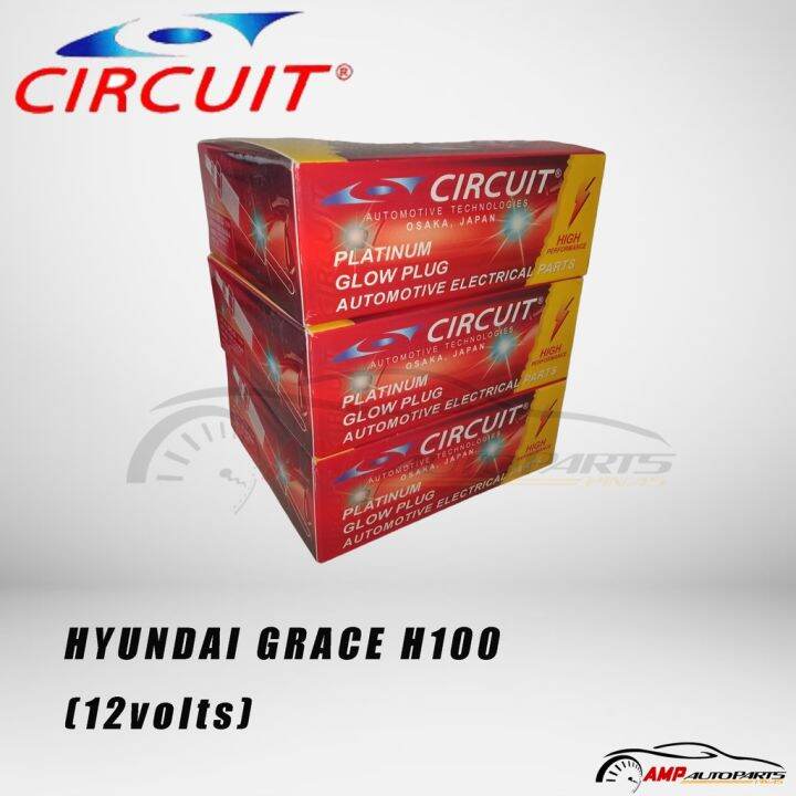 Glow Plug for HYUNDAI GRACE H100 (12volts) Lazada PH