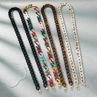 110cm Long Style Slant Hanging Cellphone Chain Jewelry Fashion Acrylic Telephone Strap Cord Anti-Loss Mobile Phone Case Lanyard