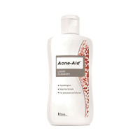 Acne-Aid Liquid Cleanser 100 ml.(สีแดง) - สบู่เหลวล้างหน้าสำหรับผู้เป็นสิวง่าย