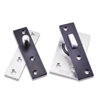 Pivot Hinges 2 Pack Heavy Duty Stainless Steel Hidden Door Hinges 360 Degree Shaft Pivot Upper and Lower Hinges for Wooden Doors Door Hardware  Locks