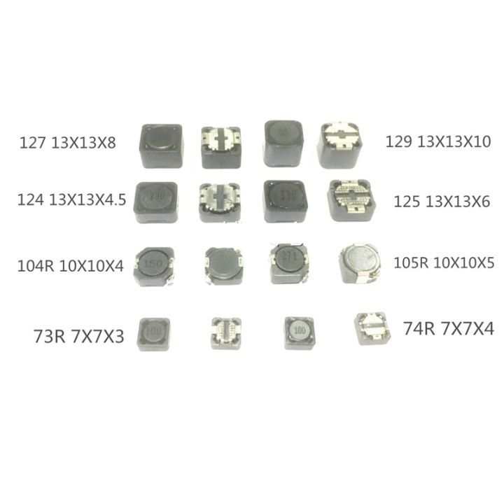 CDRH124 CDRH125 CDRH127 CDRH129 13*13*4.5/6/8/10 1UH 68UH 100UH 470UH 680UH-2.2MH Shield Choke Coil SMT SMD Chip Power Inductor Electrical Circuitry P