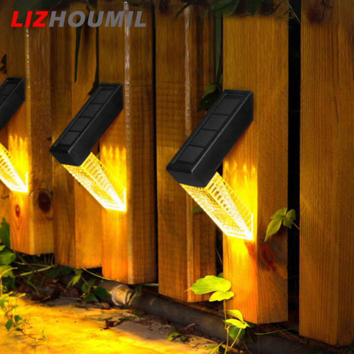 lizhoumil-2pcs-solar-stair-light-30lm-waterproof-wall-lamp-for-outdoor-corridor-fence-balcony-garden-porch-decor