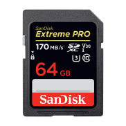 Thẻ nhớ SDXC Sandisk Extreme Pro UHS-I U3 4K 170MB s - 64GB