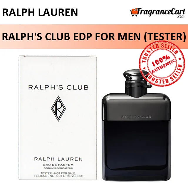 Ralph Lauren Ralph's Club EDP for Men (100ml Tester) Eau de Parfum Black  [Brand New 100% Authentic Perfume/Fragrance] | Lazada Singapore