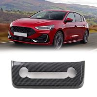 Car Carbon Fiber Interior Central Console Air Condition A/C Switch Buttons Knob Cover Trim for Focus 2022 2023