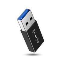อะแดปเตอร์เชื่อมต่อ3.0 Usb Type-C เป็น Usb 3.0 Type-A Usb 3.0 Type C Converter สีดำ/สีขาวหญิงกับชาย