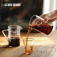 Coffee Server 360ml Sharp Mouth Glass Drip Coffee Sharing Kettle Dripping Coffee Tools