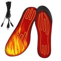 [A Like]พื้นรองเท้าทำความร้อน USB ชาร์จใหม่ได้ Heated Ski Boot Insoles รองเท้าไฟฟ้ารองเท้าบูทอุ่นสำหรับตกปลาเดินป่า