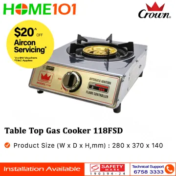 Gas Stoves Cooker Single Crown - Best Price in Singapore - Sep 2023 |  Lazada.sg