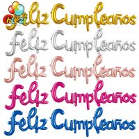 Spanish Happy Birthday Letters Balloons Lowercase Conjoined Alphabet Foil Globos Birthday Party Decoration Banner Baby Shower