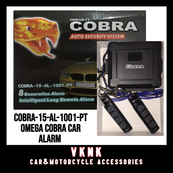 OMEGA Car alarm Cobra Auto security system Intelligent Long Remote