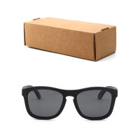 Retro men polarized women sunglasses Black wood Kids Couples sun glasses handmade UV400 With bamboo wooden box