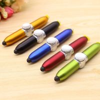 Multi-function Gyroscope Pens Decompression Toy Gyro Spinner Light Fidget Toy Pen With Relief Stress Led Adult Finger Ballpoi