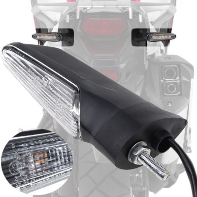 สำหรับฮอนด้า CRF1000L แฝดแอฟริกัน2015-2019สัญญาณเลี้ยว LED ตัวชี้วัดไฟกระพริบรถจักรยานยนต์โคมไฟหยุดไฟกระพริบแบบสากล