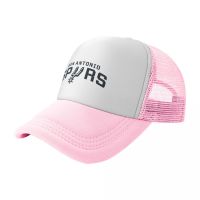 NBA San Antonio Spurs Mens Funny Trucker Hat Mesh Baseball Cap for Women Cap Great for Fishing Travel Mountaineering