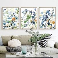 Flowers Vintage Wall Posters Pictures Canvas Interior Paintings Free Shipping Scandinavian Decor Art New Store Home Decoration Wall Décor