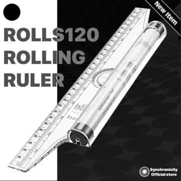 1Pc Plastic Measuring Rolling Ruler Drawing Roller Ruler Multifunctional  Drawing Design Ruler for Measuring Drafting - AliExpress