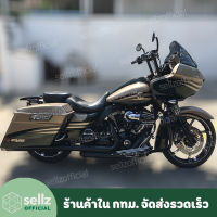 ผ้าคลุม รถ Harley Davidson Road Glide, Road king, Street Glide ,BMW R 1200GS และรถ ทัวร์ริ่ง ขนาดใหญ่ อื่นๆ สีเงิน-ดำ