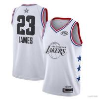 เสื้อคุณภาพสูง เสื้อกีฬาแขนกุด ลายทีม NBA Jersey Los Angeles Lakers James Classic Jersey โอเวอร์ไซซ์ 2022