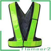 CODLiang Te [flameerdbMY] Reflective Safety Vest Work Safety Waistcoat Vest 118cm Safety Clothing