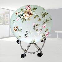 Slipcover Elastic Polyester Meeting Four Seasons Seat Bar Stool Cover Home Soft Round Chair Office Ornament Floral Printed