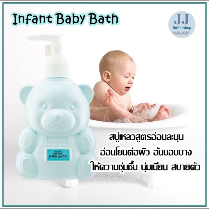 ส่งฟรี-2-ขวด-แชมพูเด็ก-สบู่เหลวเด็ก-สบู่เด็ก-สูตรอ่อนโยน-ไม่ระคายเคือง-ล้างออกง่าย-อินแฟนท์-กิฟฟารีน-เบบี้-แชมพู-และ-เบบี้-บาธ