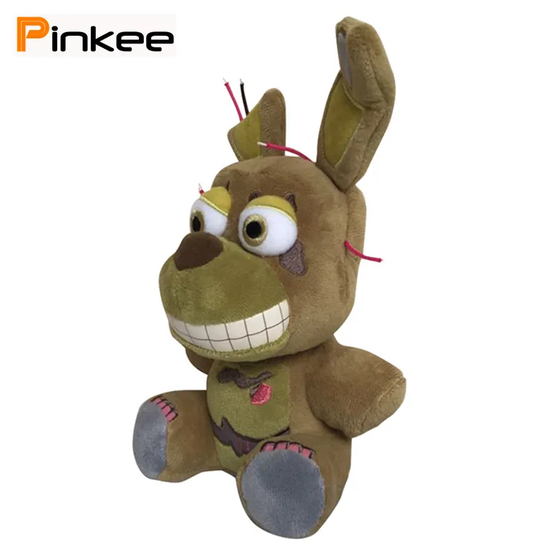 Fnaf Plushies - All Characters(7) - -- Five Nights Freddy's Plush: Chica,  Springtrap, Bonnie, Marionette, Foxy Plush - Freddy Plush-fnaf Plush-kid's