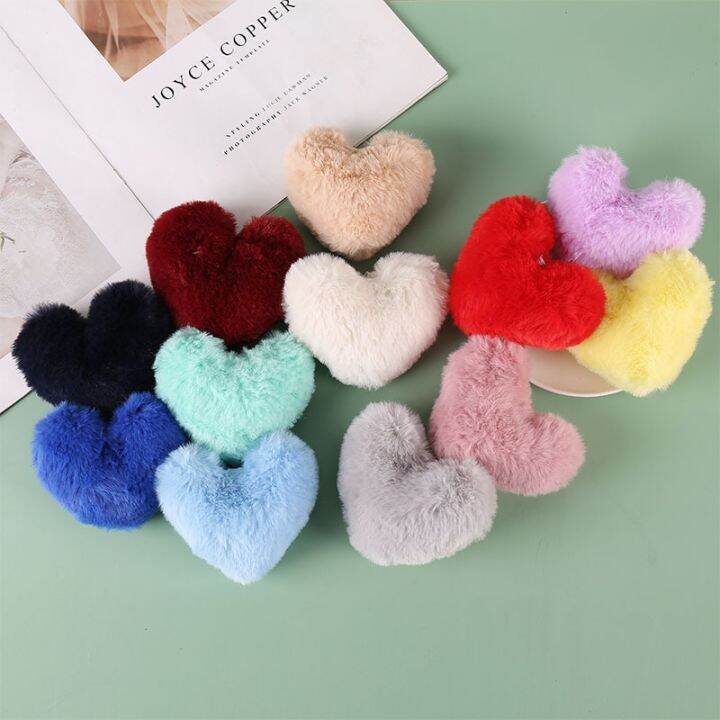 20pcs-cute-heart-shape-plush-ball-mini-color-plush-toys-leopard-print-faux-rabbit-fur-stuffed-toy-keychain-accessories-girl-gift