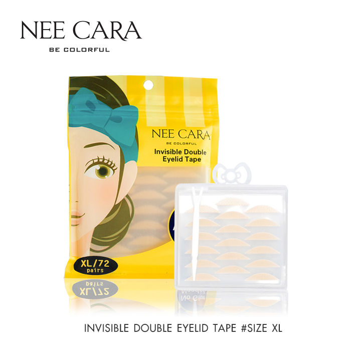 nee-cara-นีคาร่า-เทปติดตาสองชั้น-ไซส์เอ็กซ์แอล-เทปและกาวติดตาสองชั้น-กาวติดตาสองชั้น-n128-double-eyelids-tape-size-xl