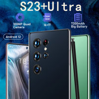 COD + READY S23โทรศัพท์ของแท้5G S23Ultra 5G 7.3นิ้ว HD เต็มหน้าจอ Hp RAM 16G 1TGB ROM 50MP 108MP ซักโทรศัพท์มือถือราคาถูกแอนดรอยด์13.0ปลดล็อคโทรศัพท์มือถือคุณภาพ SM8550 6800Mah