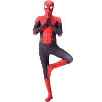 2021 New Costume Man s Cosplay Fantasia Anime Miles Morales Zentai with Halloween Costume Suit