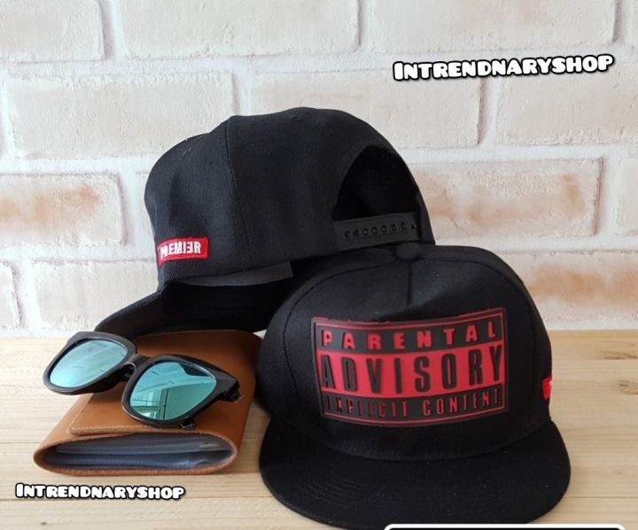 หมวก-advisory-snapback-หมวก-hiphop-หมวกเบสบอล-หมวกแฟชั่น-snapback-หมวกแฟชั่น-หมวกเต็มใบ-คุณภาพดี-ราคาถูก-ใส่ได้ทุกเพศทุกวัย-vintage-fashion-summer-2022