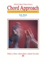 หนังสือเรียนเปียโนAlfreds Basic Piano: Chord Approach Solo Book 1