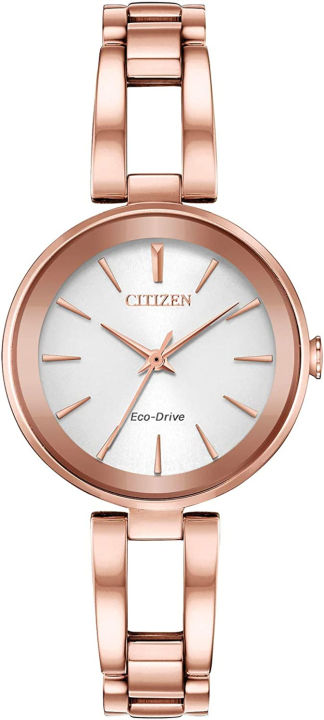 citizen-eco-drive-axiom-womens-watch-stainless-steel-pink-gold-bracelet-silver-white-dial