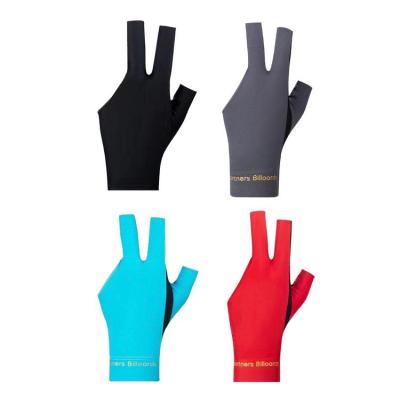 Billiard Gloves For Men 3 Fingers Fitness Gloves Professional Breathable Soft Gloves Adjustable Anti-slip Sports Gloves Quick Dry Sports Gloves For Men &amp; Women appealing