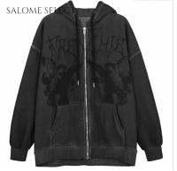 SALOME SELECT เสื้อฮู้ด เสื้อแขนยาวอบอุ่น หลวมและสบาย ทันสมัย สไตล์ น่ารัก สไตล์ WWY23A00VD 42Z231017