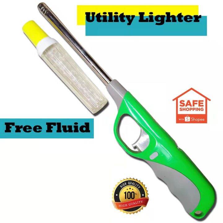 Refillable Utility Gas Lighter with Free Lighter Fluid Lazada PH