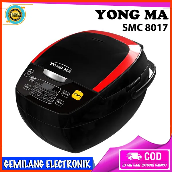 YONG MA Digital SMC 8017 Rice Cooker/ YONG MA Magic Com Kapasitas 2