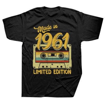 Streetwear | Shirts | Clothing | T-shirt - Funny 1961 Shirts Graphic Streetwear Short XS-6XL